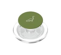 Brachiosaurus Giant Dinosaur Science Graphic PopSockets PopGrip for MagSafe