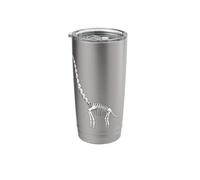 Brachiosaurus Skeleton Fossil Dinosaur Paleontologist Dino Stainless Steel Insulated Tumbler