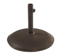 BrackenStyle 15kg Concrete Parasol Base - Concrete Anchor For Parasols and Garden Umbrellas Commercial Domestic Patio Use - Black
