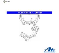 ATE 11.8170-0872.1 Carrier, brake caliper