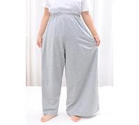 Bracket Care Pants, Enlarged Care Pants with Steel Frame Cast After Leg Fracture Surgery for Patients, Easy to Put On and Take Off(Gray,L)
