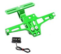 Bracket Compatible With Suzuki For DR200S For DR200SE For DR-Z250 For DRZ400E For DRZ400S DRZ400SM For TL1000R For SV1000/S DL1000 License Plate Frame(Green)