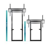 Bracket - Fixed Floor or Wall Mount, Adaptable to Screens from 55" to 100", Made of Heavy Duty Steel, Easy Installation and Secure Support.