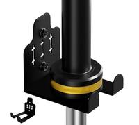 Bracket for dumbbell bars, wall mounting, non-slip and rust-proof, heavy-duty storage for fitness equipment and curl dumbbells in the home area