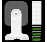 Bracket for Philips Hue Motion Sensor - Holder Suitable for Philips Hue Motion Sensor Indoor Motion Sensor Holder with Screws and Adhesive Dots, Flexible Mounting for Wall, Ceiling or Table