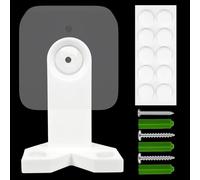Bracket for Philips Hue Motion Sensor - Holder Suitable for Philips Hue Motion Sensor Indoor Motion Sensor Holder with Screws and Adhesive Dots, Flexible Mounting for Wall, Ceiling or Table