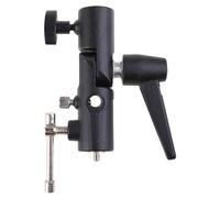 Bracket H-Type Umbrella Holder Adapter Adjustable 1/4" 3/8" For Light Stand Mount Umbrella Softbox