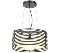 Bracket Light Bird Cage Droplight Restaurant Cafe Bar Chandelier Creative 3 Lights Minimalist Hanging Lamp Wrought Iron Ceiling Light Personality Living Room Bedroom Pendant Lamp Stainle