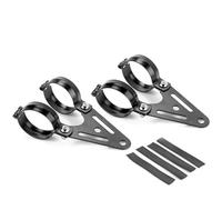 Bracket Light Headlight Bracket Motorcycle 52 53 56 57 Mm Fork Tube Mounting Bracket Headlight Spot Lamp Holder Metal Clamp for Racer Bike