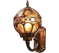 Bracket Light Minimalist Style Metal Bracket Lighting Outdoor Wall Lamp Vintage E27 Lantern Bracket Light Waterproof Balcony Lamps with Glass Shade Gallery Staircase Foyer Hallway Wa