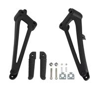 Bracket Motorcycle Footpegs For Yamaha YZF R1 YZF-R1 2009-2014 Pegs Rear Passenger HGNMPGVVTZ(Sand Black)