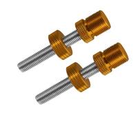Bracket Repair Accessory Tool 2 Piece Threaded Metal Socket Retention Aid for Bike Service Work Daily Tasks Bottom Bracket Socket Holder Bike Tool Threaded Retention Rod Repair Workshop Crank Service
