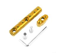 Bracket, Set Motorcycle Modification Spotlight Bracket Extension Mount High Universality Fitment ABS Material Installation For Night Riding Enhanced Visibility(gold)