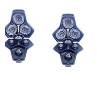 Bracket Tool Head Base ， Compatible For Philips Shaver S5000 S7000， Honeycomb Series Karman Bracket Tool Head Base S5531 Knife Mesh(Silver2pcs)