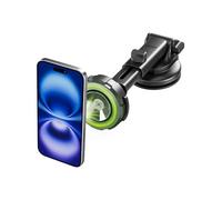 Bracketron MagSafe Car Mount,MagAlign Max Magnetic Phone Holder for Car Windshield & Dashboard,360 Vacuum Suction Magnetic Car Phone Holder for iPhone 16 Pro Max 15 14 13 12 - MagSafe Car Accessories