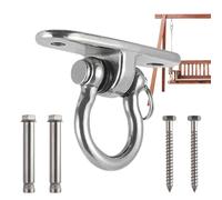 Brackets for - Stainless Steel Hooks, Heavy Duty Accessories | 360° Swivel Hardware, Garden, Patio, Terrace, Playground, Indoor & Outdoor