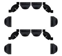 Brackets Set for Philips Hue Play Gradient Light Strip, Hue Light Strip Brackets Kit, Fits 55 inch 65 inch 75 inch Philips, Long-Wearing Led Strip Mounting Clips Holder for Flat or Non Flat Back of TV