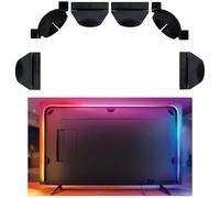 Brackets Set for Philips Hue Play Gradient Light Strip, Hue Light Strip Brackets Kit, Fits 55 inch 65 inch 75 inch Philips, Long-Wearing Led Strip Mounting Clips Holder for Flat or Non Flat Back of TV