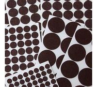 Brackit Felt Pads Jumbo Assortment Pack | 270 Pc Non-Slip Felt Circles & Cut-To-Size Felt Sheet Furniture Pads for Hardwood Floors, Cabinet Door Bumpers, Chair Legs, Pianos & Other Home Furnishings