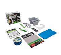 Brackit High Heat Painter’s Kit - 17 Piece - for Cleaning, Painting and Finish on High Heated Surfaces - Suitable for Fireplace, Radiator, Barbecue and More
