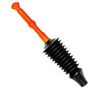 brackit Toilet Plunger, Powerful and Unique, Accordion Suction, Fits All Toilets, Easy to Use