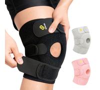 BRACOO Adjustable Compression Knee Support with Patellar Pad for Men & Women - Knee Brace Sleeve for Arthritis, Runner's Knee, Running, Gym, Footbal