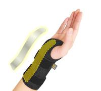 BRACOO Carpal Tunnel Wrist Support Splint for Right & Left Hand - Adjustable Compression Night Wrist Brace for Arthritis, Tendonitis & Sprains, for Men & Women, WB31