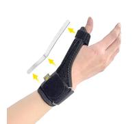 BRACOO Thumb Support Splint - Trigger Thumb Spica Brace for De Quervain Tenosynovitis, Arthritis, Tendonitis & Sprain Pain Relief, Right & Left Hand, TP33