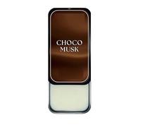 BRACOP® Choco Musk Solid Perfume Natural Fragrance Set of 1 Pcs 10 Gram Skin Balm Cream Perfume Long Lasting Essential Oils for Men Travel Size Portable Jars Pocket Perfume Gift For Her