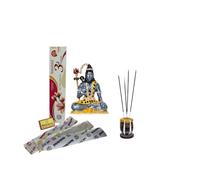 BRACOP® Hindu God Lord Shiva figure Statue Indian Metal Shiva Figurine Murti Sculpture Home Office Temple Pooja Items Yoga Meditation Room Spiritual items Prayer Puja Kit Buddha Décor Gift