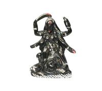 BRACOP Indian Goddess Brass Statue Decorative Figures Kali Ma Statue Hindu God Sculpture Religious Statue For Desk Showpiece Hindu Temple Home Decoration Puja Item Gift