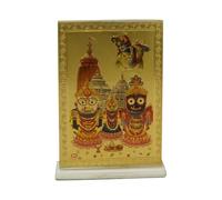 BRACOP® Jagannath Statue Small Goddess Decorative Sculpture Hinduism Religious Figurine Hindu Temple Decoration Meditation Figur Mini Statue For Desk, Car, Office Spiritual Gifts