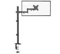 Bracwiser Single Fully Adjustable Standing Height Monitor Arm Stand Mount 800mm Tall for Monitor Computer Screen 13 15 17 19 20 22 23 24 26 27 30 32 inch VESA 75 100 MD7821
