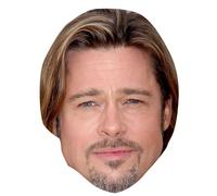 Brad Pitt Big Head. Larger than life mask.