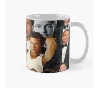 Brad Portrait Image Collage Pitt Photo Collage Classic Mug 11 oz