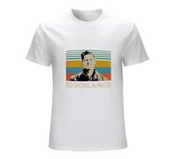 Brad Tee Graphic Basterds Retro Gorlami Pitt T-Shirt Men's Vintage Inglourious White 3XL