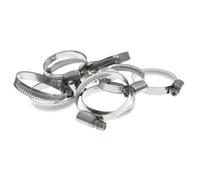 Bradas 10 X 20-32mm Stainless Steel Hose Clips Pipe Clamps - Jubilee Type