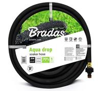 Bradas Aqua Drop Porous Soaker Hose Pipe 1/2" Click Connect Garden Drip Line
