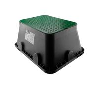 Bradas Jumbo Irrigation Valve Box Green Lid 64 x 50cm Underground Access Cover