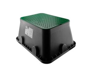 Bradas Jumbo Irrigation Valve Box Green Lid 64 x 50cm Underground Access Cover