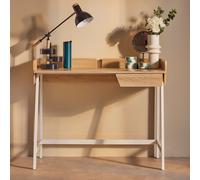 Bradbury Natural Oak Veneer 1 Drawer Desk