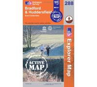 Bradford and Huddersfield (OS Explorer Map Active): No. 288