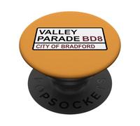 Bradford City Valley Parade Iconic Street Sign PopSockets Adhesive PopGrip