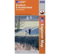Bradford & Huddersfield, East Calderdale OS Explorer Map 288
