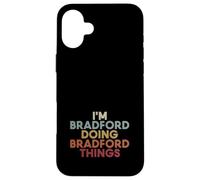 Bradford Name Bradford Personalized Name First Given Case for iPhone 16 Plus