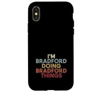 Bradford Name Bradford Personalized Name First Given Case for iPhone X/XS
