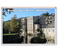 Bradford on Avon - Wiltshire - Jumbo Fridge Magnet BBSM685