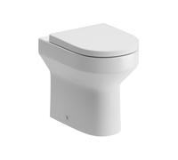Bradfords Bruton Back to Wall Comfort Height WC With Soft Close Seat 463x360x520mm White