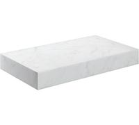 Bradfords Float Wall Hung Basin Shelf 800mm - White Marble