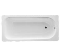 Bradfords Instow 2TH Steel Single End Bath 1600 x 700 x 500mm White